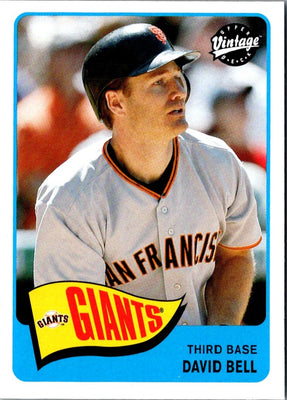 2003 Upper Deck Vintage David Bell #97
