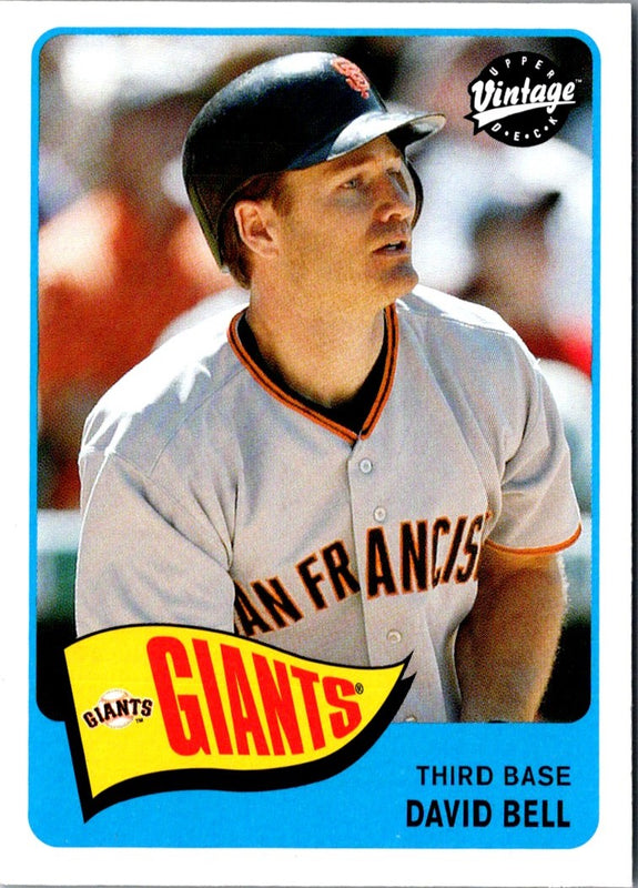 2003 Upper Deck Vintage David Bell #97