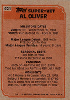 1983 Topps Al Oliver #421 NM-MT