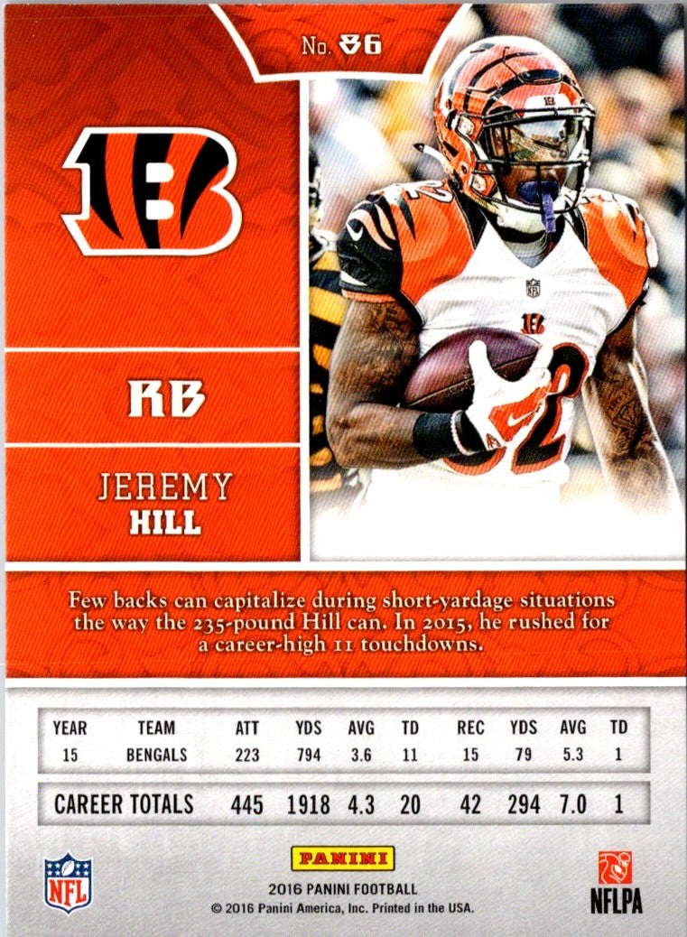 2016 Panini Jeremy Hill