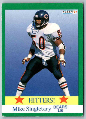 1991 Fleer Ultra Mike Singletary #402