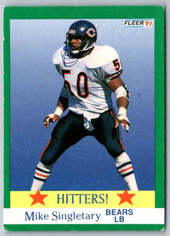 1991 Fleer Ultra Mike Singletary #402