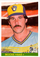 1984 Donruss Moose Haas #368