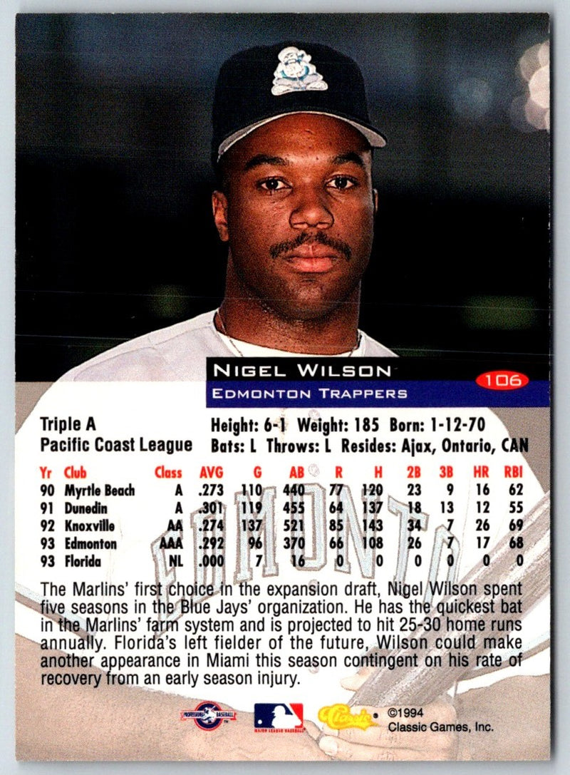 1994 Classic Nigel Wilson