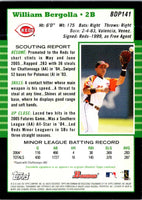 2005 Bowman Chrome Draft Picks & Prospects William Bergolla #BDP141