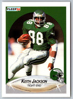 1990 Fleer Keith Jackson #86