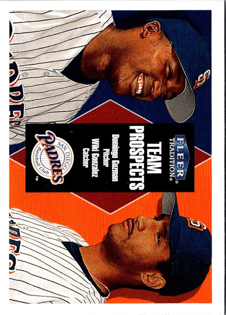 2000 Fleer Tradition Domingo Guzman/Wiki Gonzalez