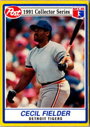 1991 Post Cereal Cecil Fielder