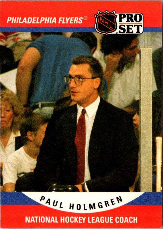 1990 Pro Set Paul Holmgren #673