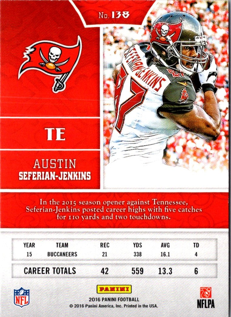 2016 Panini Austin Seferian-Jenkins