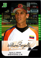 2005 Bowman Chrome Draft Picks & Prospects William Bergolla #BDP141