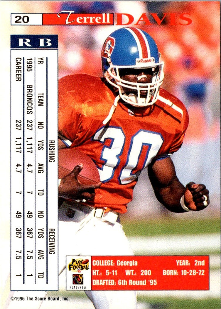 1996 Pro Line II Intense Terrell Davis