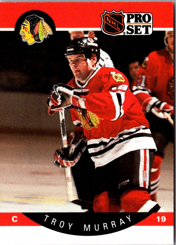 1990 Pro Set Troy Murray #57B
