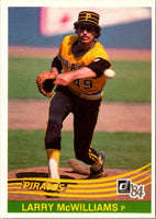 1984 Donruss Larry McWilliams #566