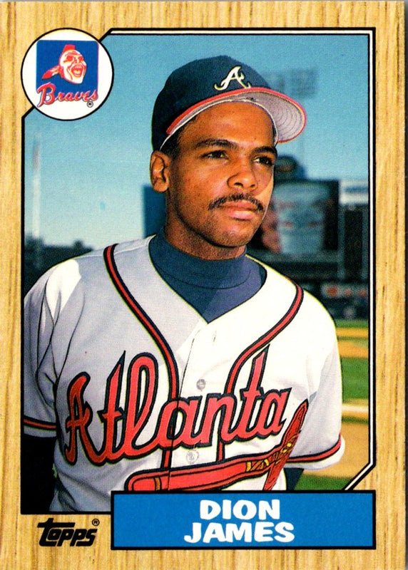 1987 Topps Traded Dion James #54T