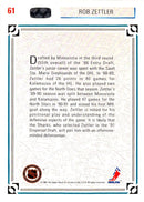 1991 Upper Deck Rob Zettler