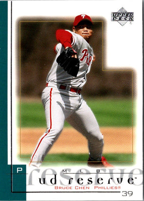2001 UD Reserve Bruce Chen #159