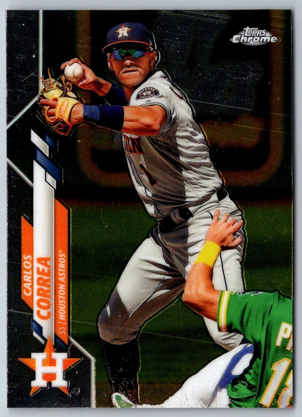 2020 Topps Chrome Carlos Correa #29