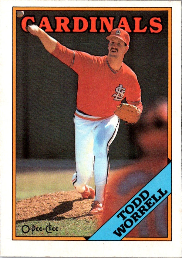 1988 O-Pee-Chee Todd Worrell #135