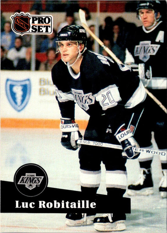 1991 Pro Set French Luc Robitaille #AC9