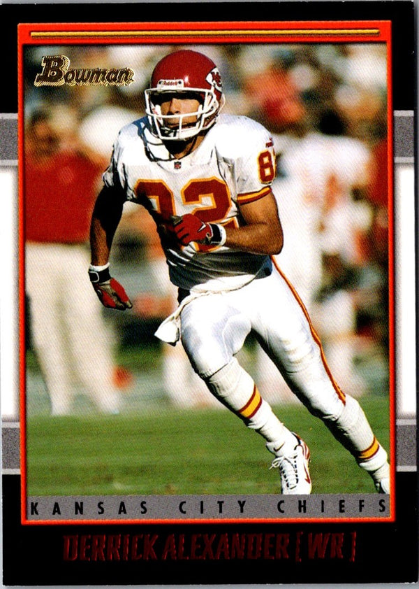 2001 Bowman Gold Derrick Alexander #82