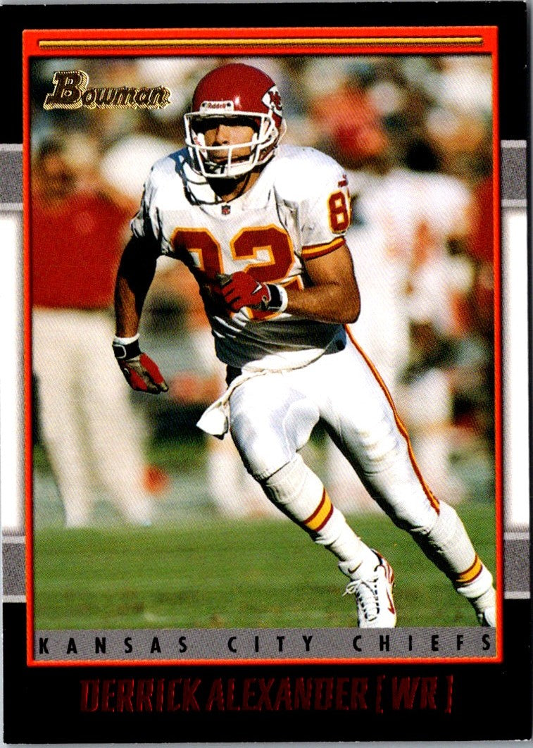 2001 Bowman Gold Derrick Alexander