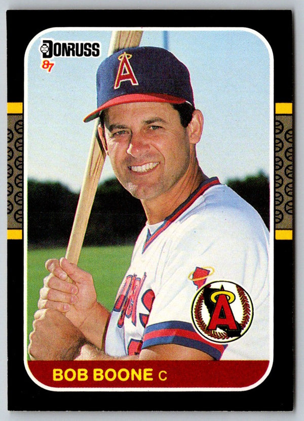 1987 Leaf Bob Boone #202