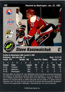 1993 Classic Pro Prospects Steve Konowalchuk