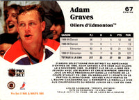 1991 Pro Set French Adam Graves #67