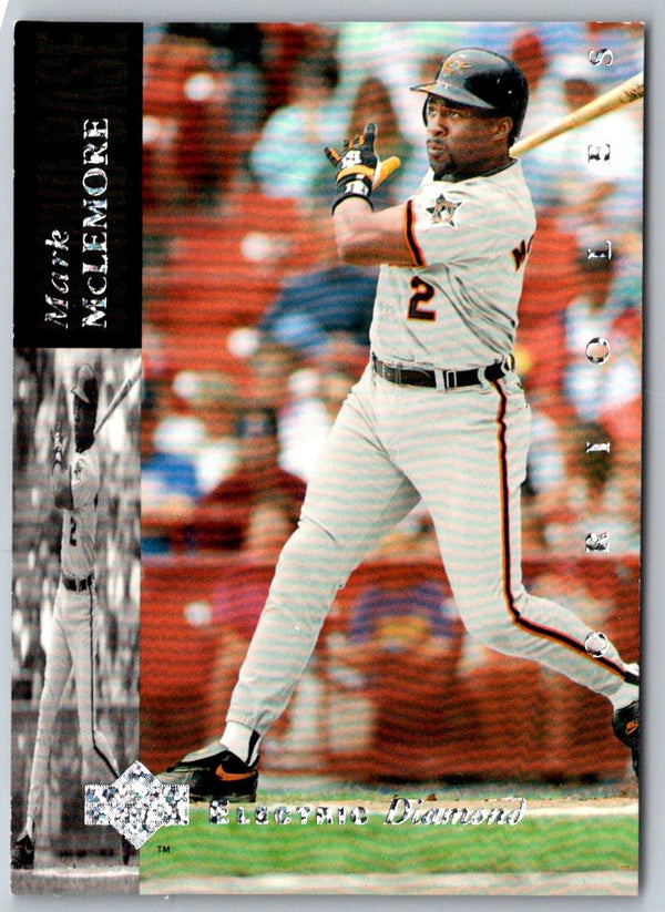 1993 Upper Deck Mark McLemore #801