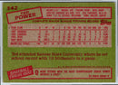 1985 Topps Ted Power