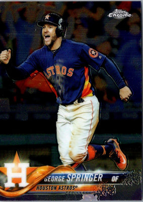 2018 Topps Chrome George Springer #17