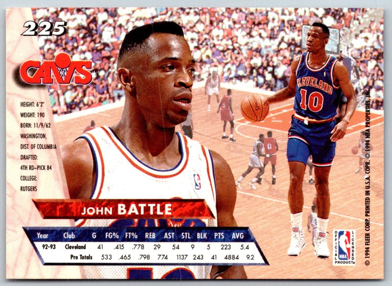 1993 Ultra John Battle