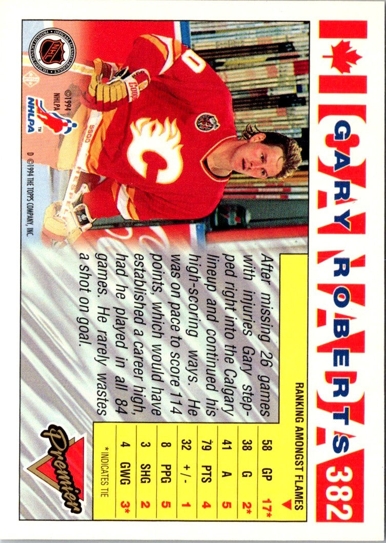 1993 Premier Gary Roberts