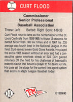 1990 Elite Senior League Curt Flood #1