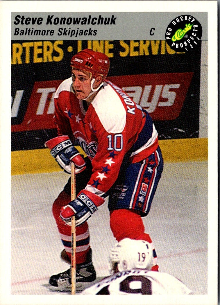 1993 Classic Pro Prospects Steve Konowalchuk