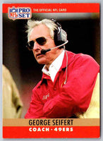 1990 Proset George Seifert #299