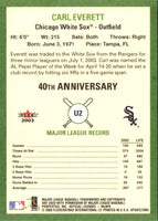 2003 Fleer Tradition Update Carl Everett #2