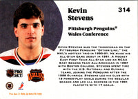 1991 Pro Set Kevin Stevens #314
