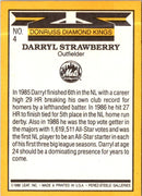 1987 Donruss Diamond Kings Darryl Strawberry