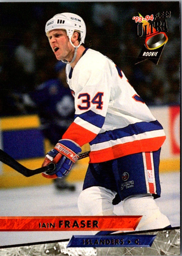 1993 Ultra Iain Fraser #73 Rookie