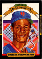 1987 Donruss Diamond Kings Darryl Strawberry #4
