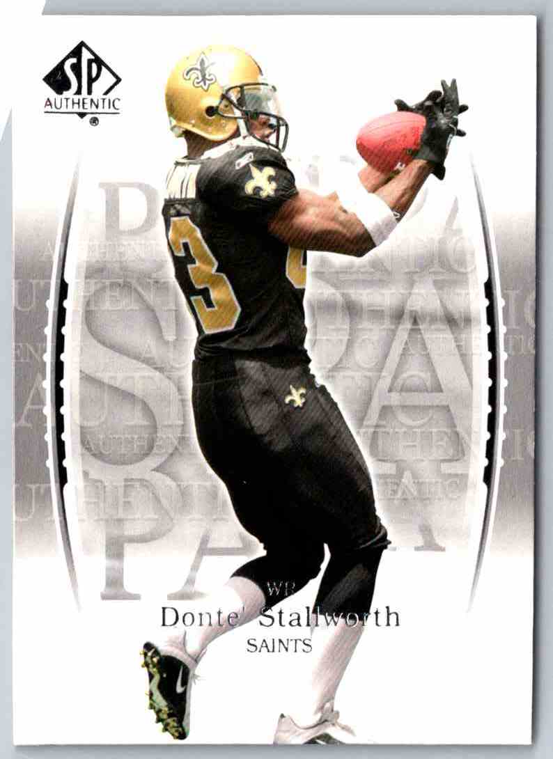 1998 Upper Deck Donte' Stallworth