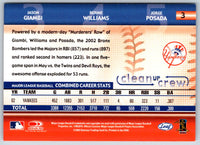 2003 Donruss Timeless Treasures Post Season Bernie Williams #3