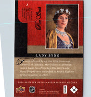 2008 Upper Deck Masterpieces Lady Byng #3