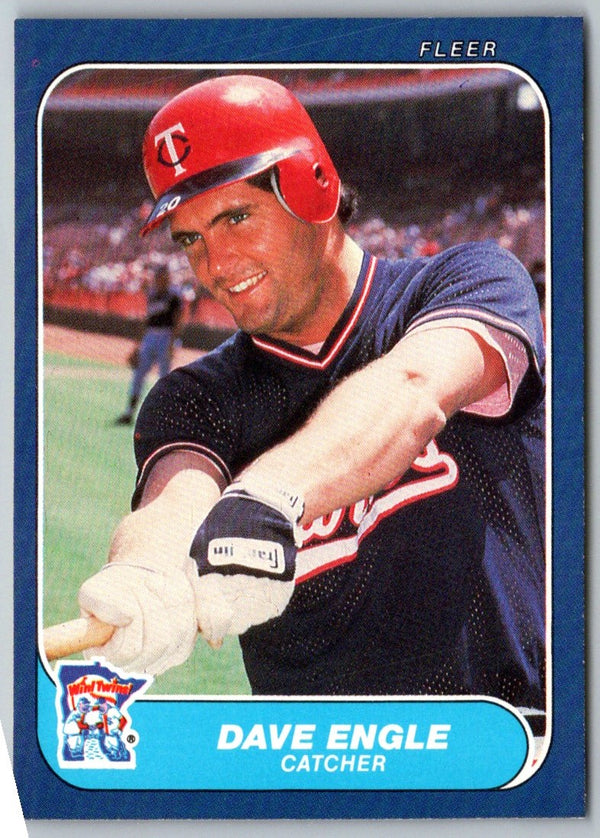 1986 Fleer Dave Engle #391