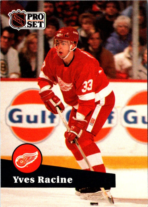 1991 Pro Set Yves Racine #54