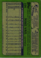 1982 Topps Mike Vail #194