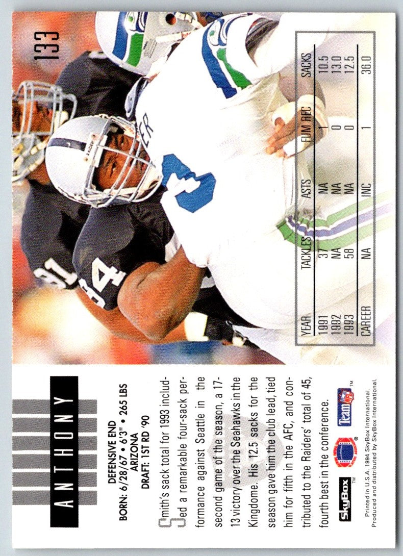 1994 SkyBox Impact Anthony Smith