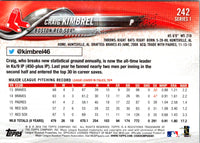 2018 Topps Craig Kimbrel #242